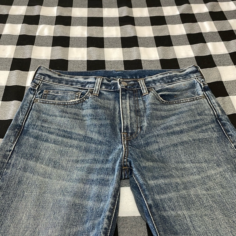 J. Crew Slim Men’s Jeans in Faded Blue Denim